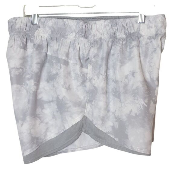 Athletic Works Womens Running Shorts XL Artic Tie-Dye Sporty Lined Fitness Gym - Picture 6 of 9